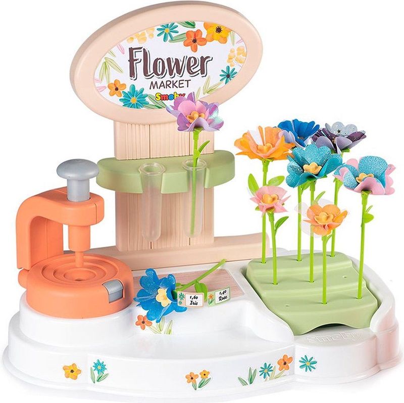 Smoby - Bloemenmarkt - Accessoires - Creatief Spel