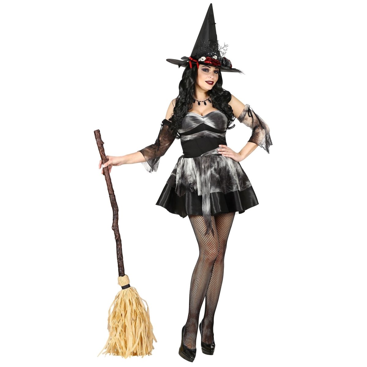 Halloween Heksenbezem 1,25m