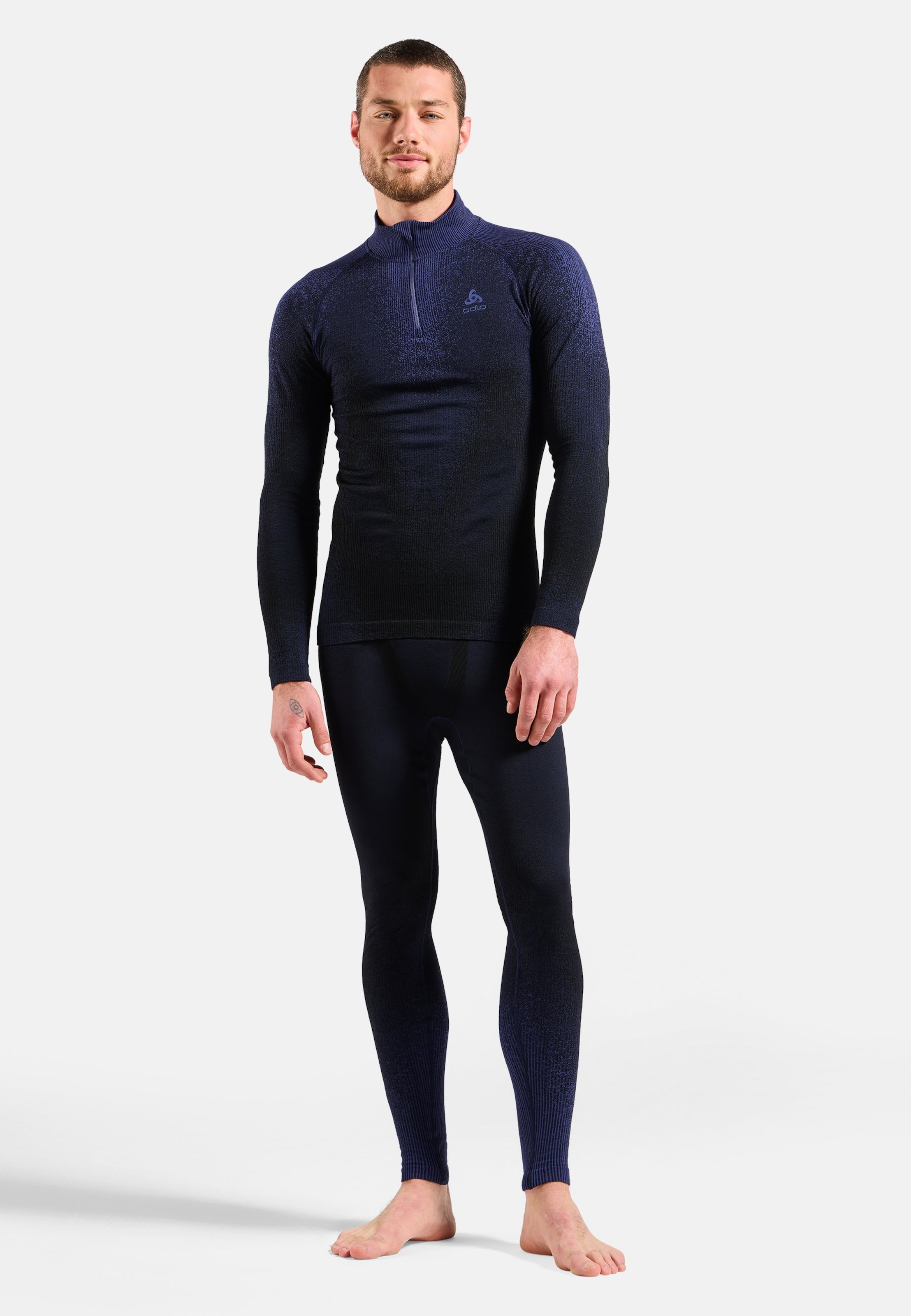 Blackcomb Base Layer Half Zip in Skipper Blue