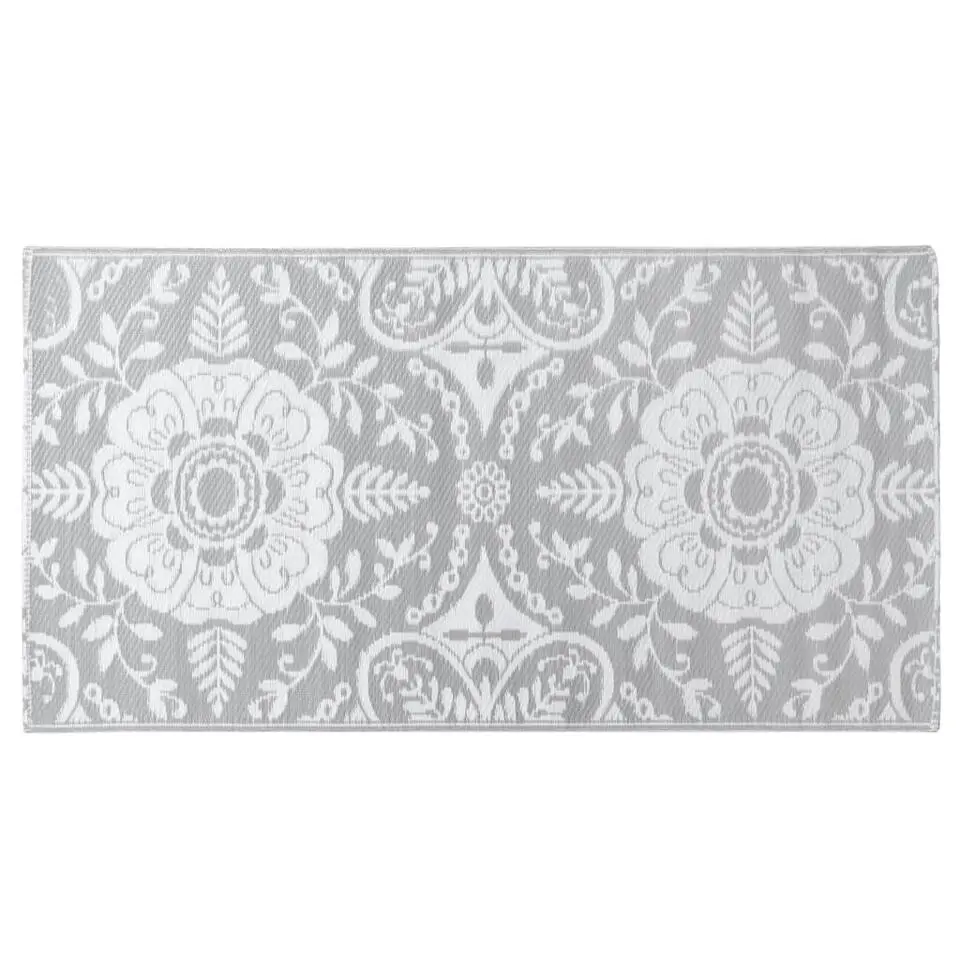 vidaXL - Tuinkleed - Grijs - Polyetheen - 160 x 230 cm