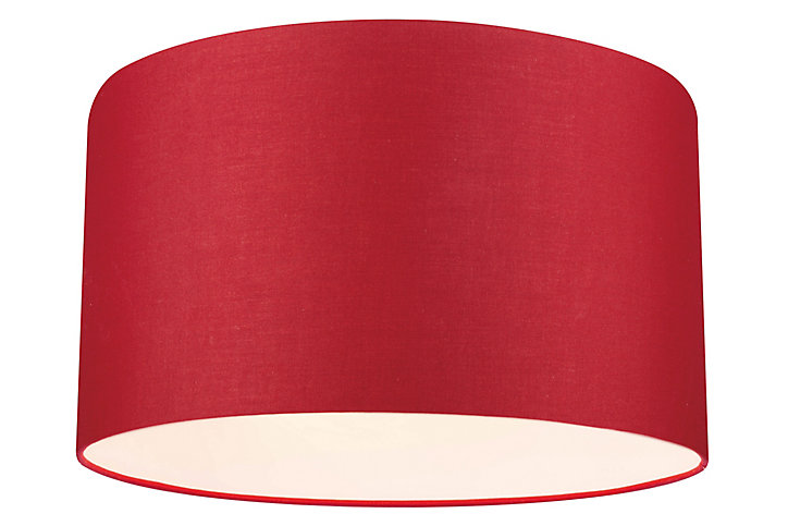 Abat-jour Kpezin Ø40cm GoodHome Rouge