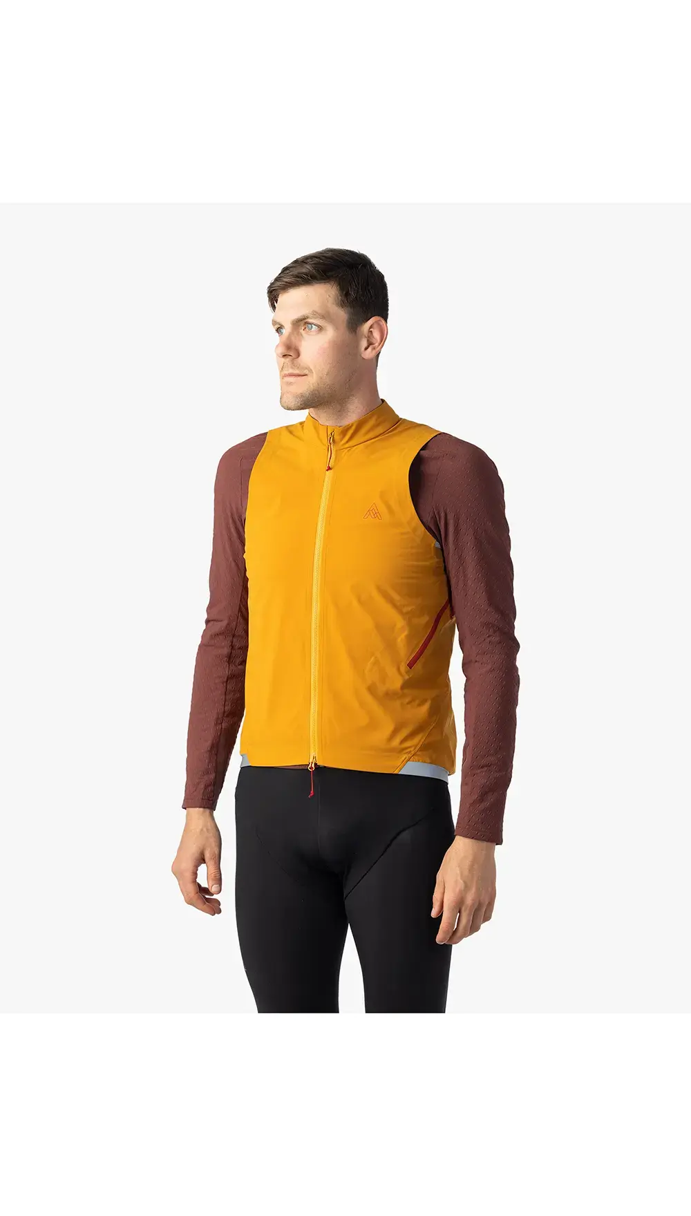 7mesh S2S Windvest Oranje Heren