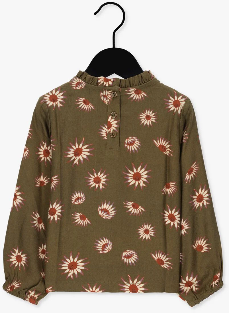 YOUR WISHES donkergroene your wishes blouse gloria