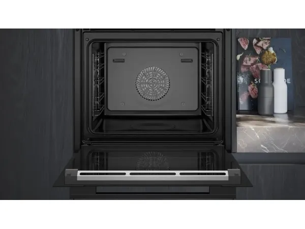 Siemens iQ700 HS736G3B1 Indbygningsovn med dampfunktion og Home Connect