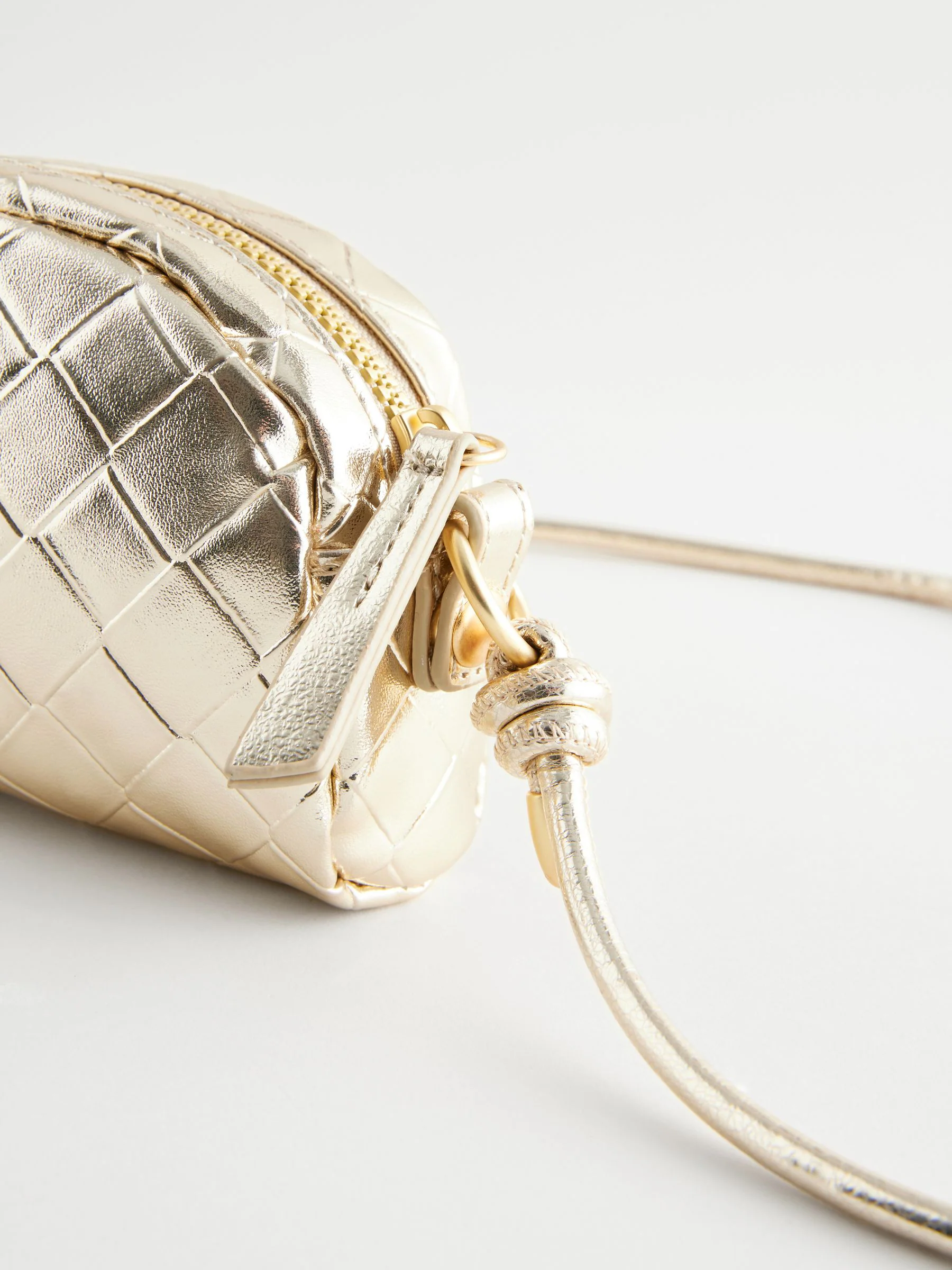 Goud - Metallic crossbodytas