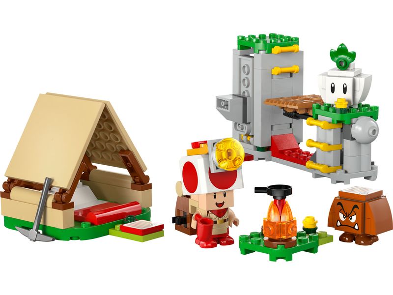 LEGO® Super Mario Kapitän Toad-Camp 72040 Lego-Figuren für spannende Rollenspiele