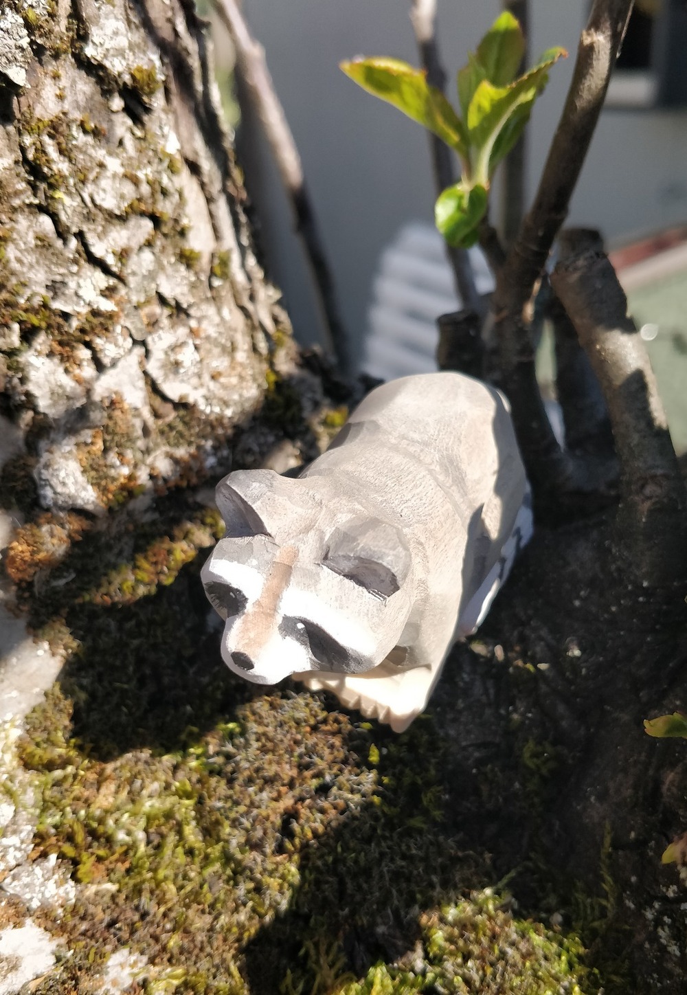 Figurine raton laveur