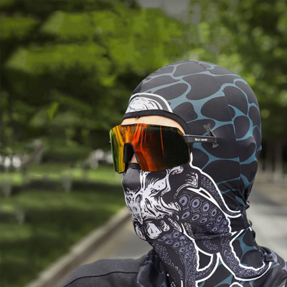Atmungsaktive Ski Sturmhaube Motorrad Halstuch Kälte   UV Gesichts Schutzmaske - Maske