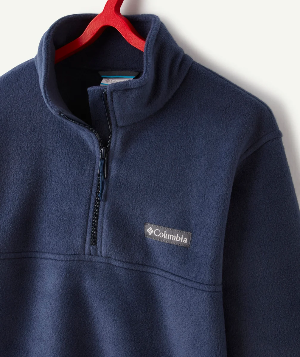 COLUMBIAPOLAIRE AVEC DEMI-ZIP STEENS MOUNTAIN BLEU FONCÉ