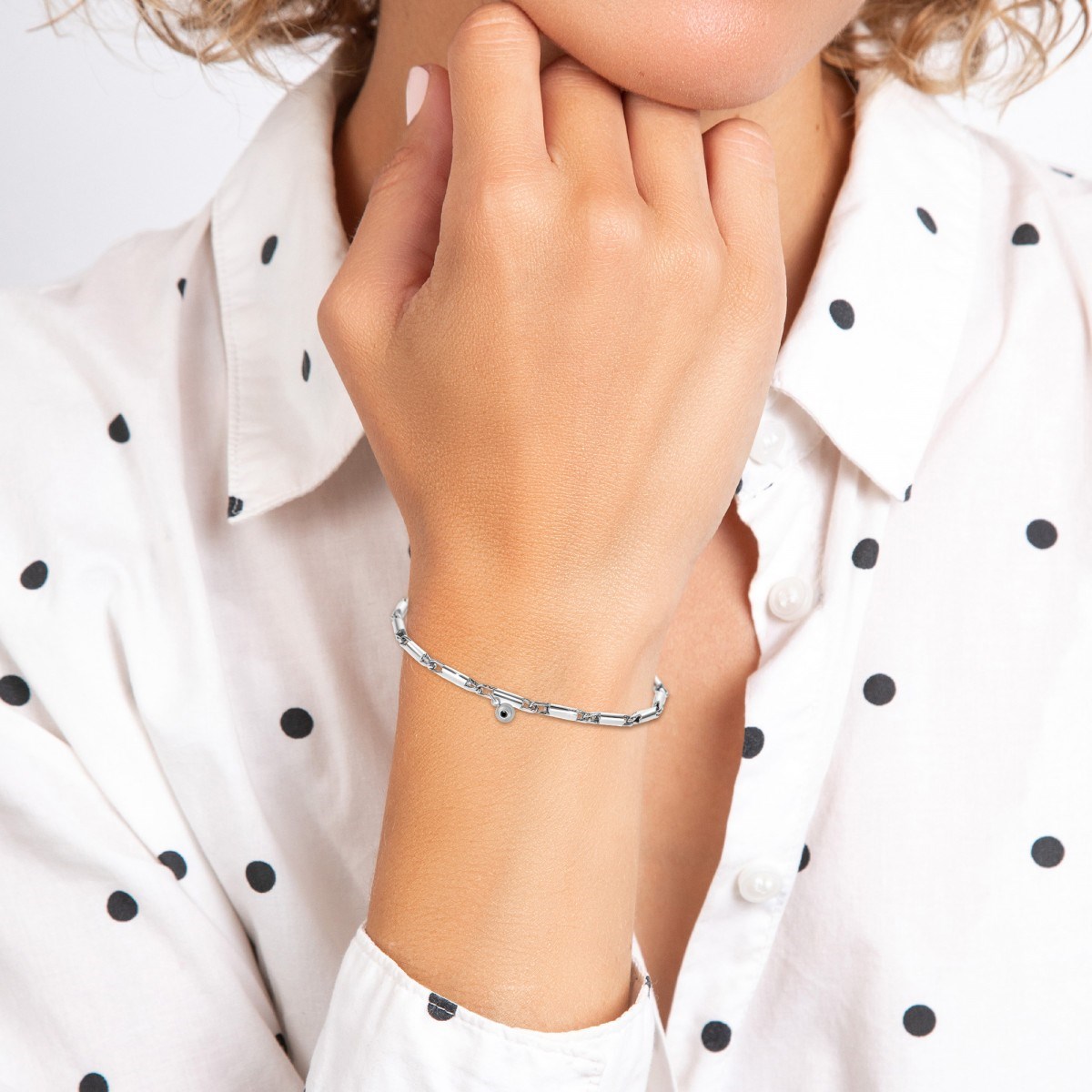 Bracelet SC Crystal orné d'un véritable diamant blanc