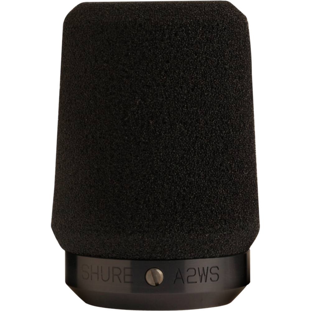 Shure A2WS-BLK windscherm met bevestigingssysteem