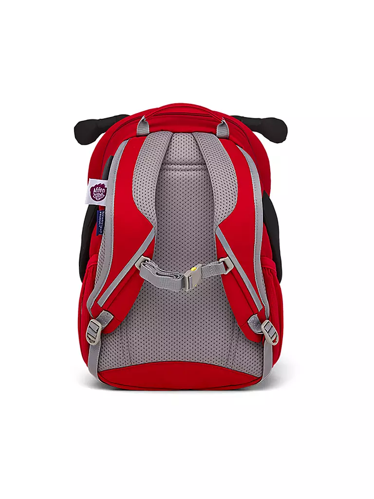 AFFENZAHN Kinder Rucksack Großer Freund - Marienkäfer rot