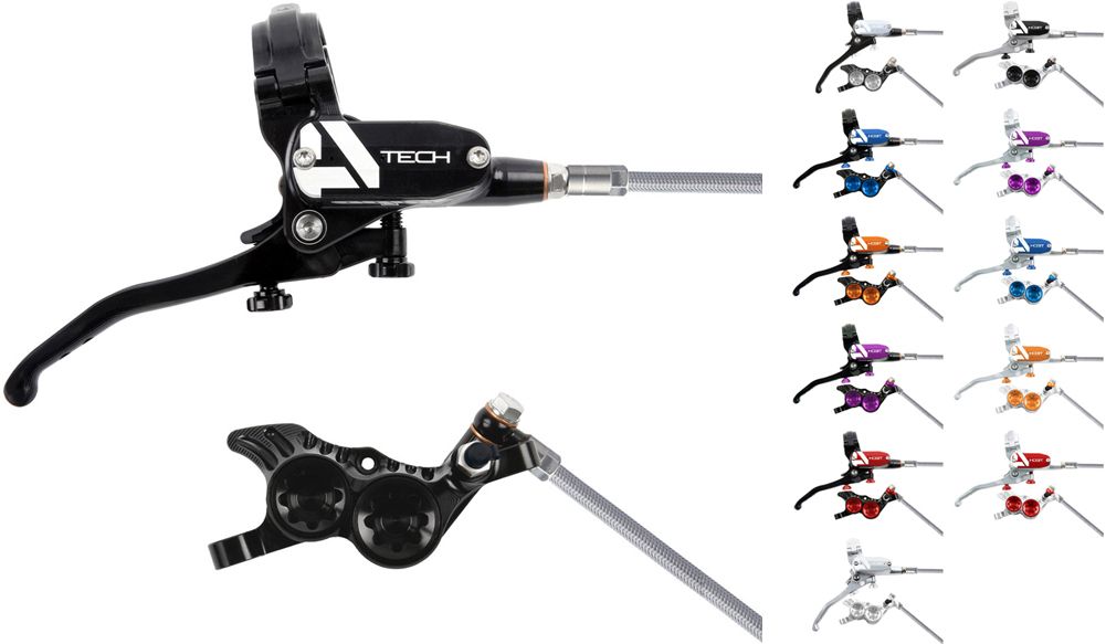 Hope Tech 4 V4 Stahlflex Scheibenbremse - Hebel rechts kaufen | Bike-Discount