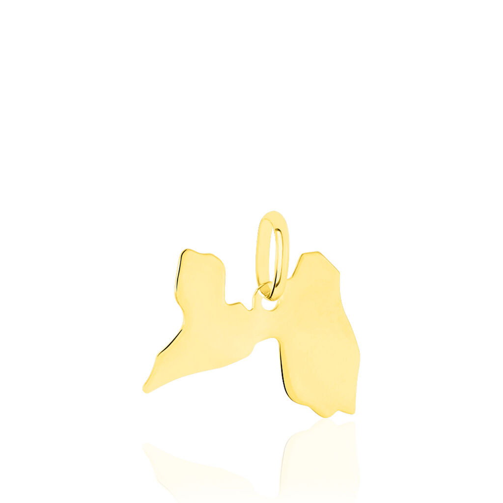 Pendentif Gaietana Guadeloupe Or Jaune