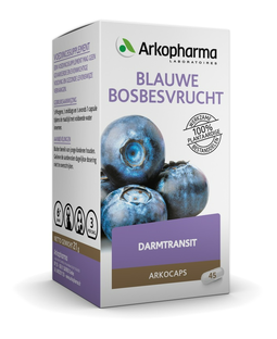 Arkocaps Darmtransit Blauwe Bosbesvrucht Capsules 40CP