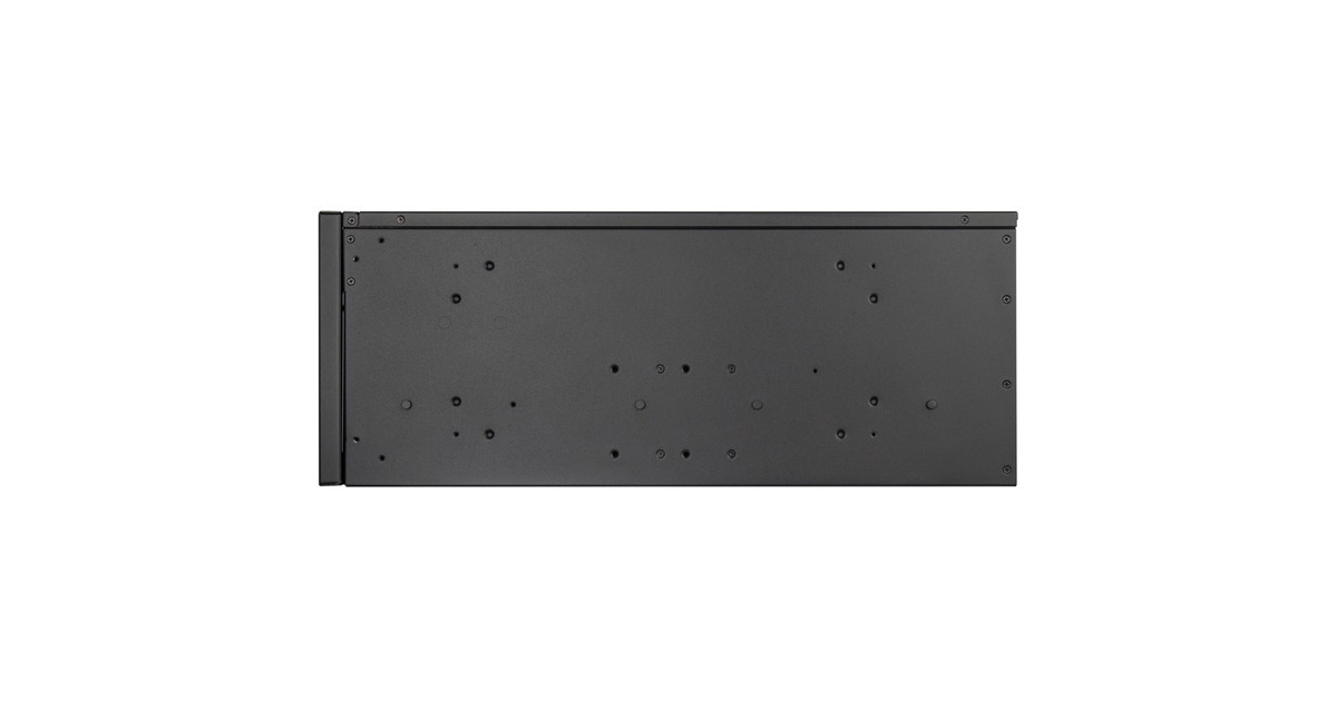 SilverStoneRM52 server behuizing  (Zwart | 2x USB-A | 1x USB-C)
