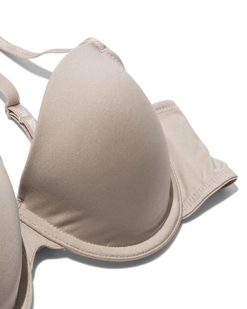 soutien-gorge préformé avec armatures recyclé/micro beige