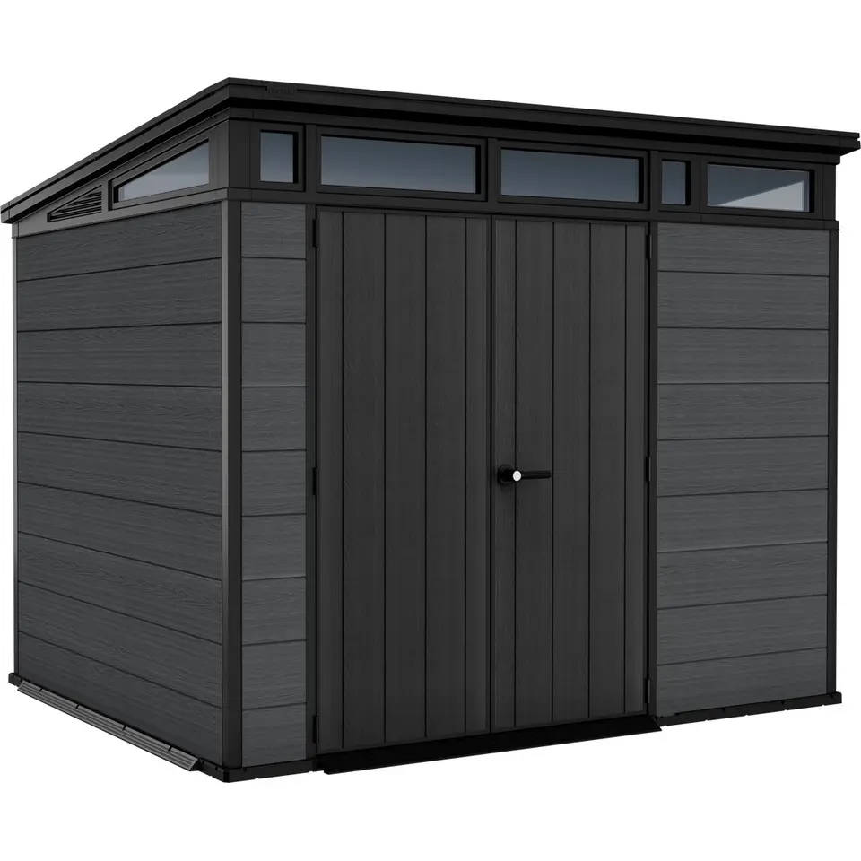 Keter Cortina 97 Tuinhuis - 277x218x226cm - Grijs
