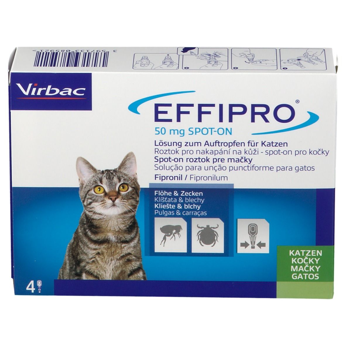 EFFIPRO® 50 mg Spot-on Antiparasitikum