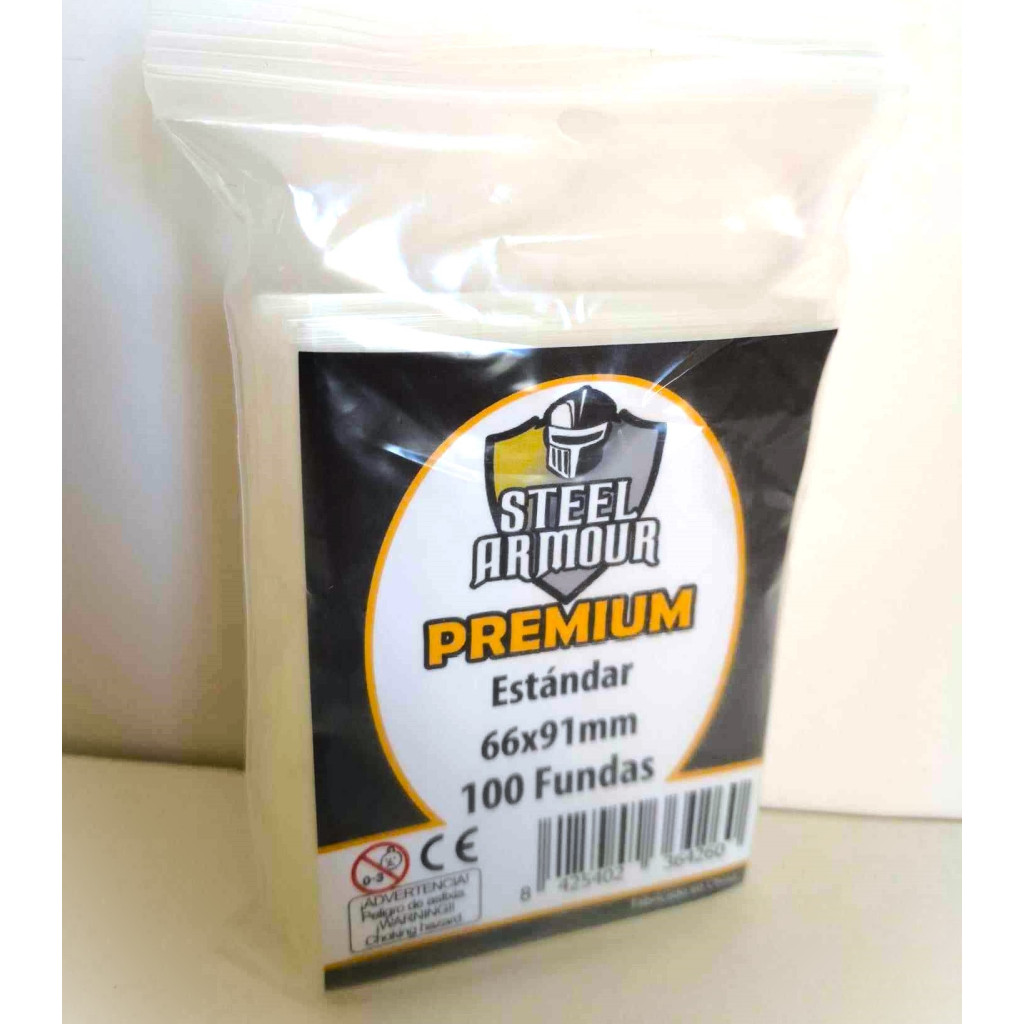 Steel Armour - 100 sleeves Standard Premium - 66x91 mm