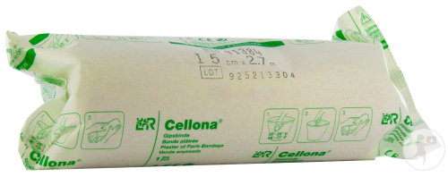 Lohmann & Rauscher Cellona Bande Plâtrée 15cmx2,7m 1 Pièce (91384)