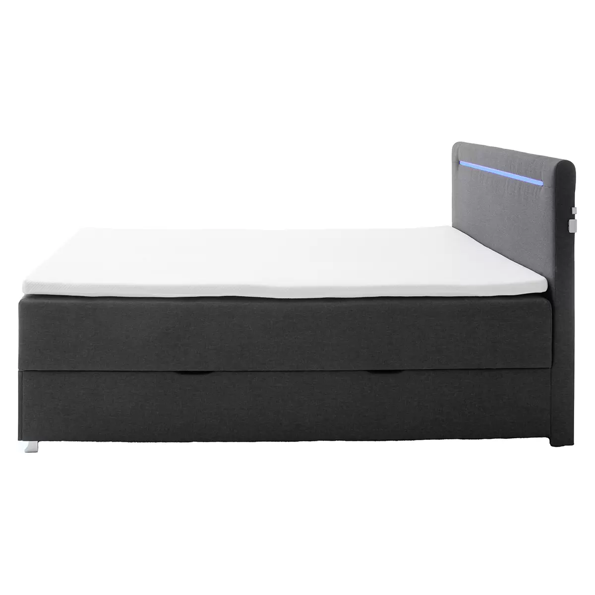 Boxspringbett Las Vegas II 160x200 Anthrazit