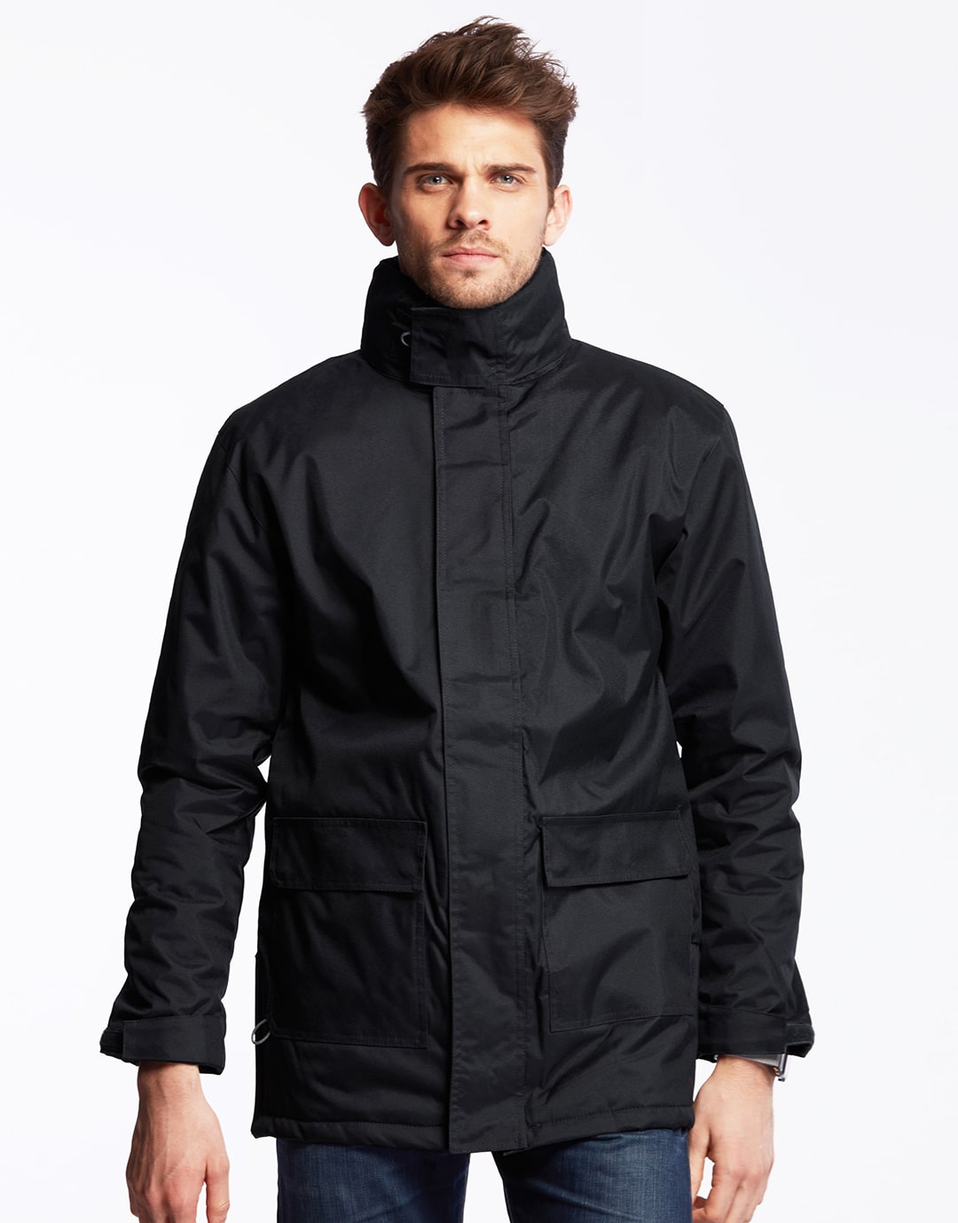 Barents ICE - Parka Unisexe Oxford avec Poche iPad Intérieure