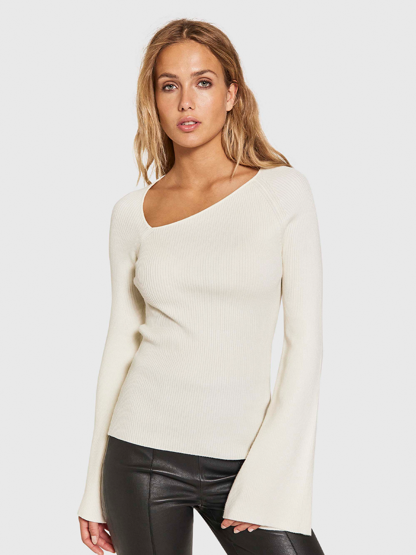 Sherry Wide Sleeve Knit Top