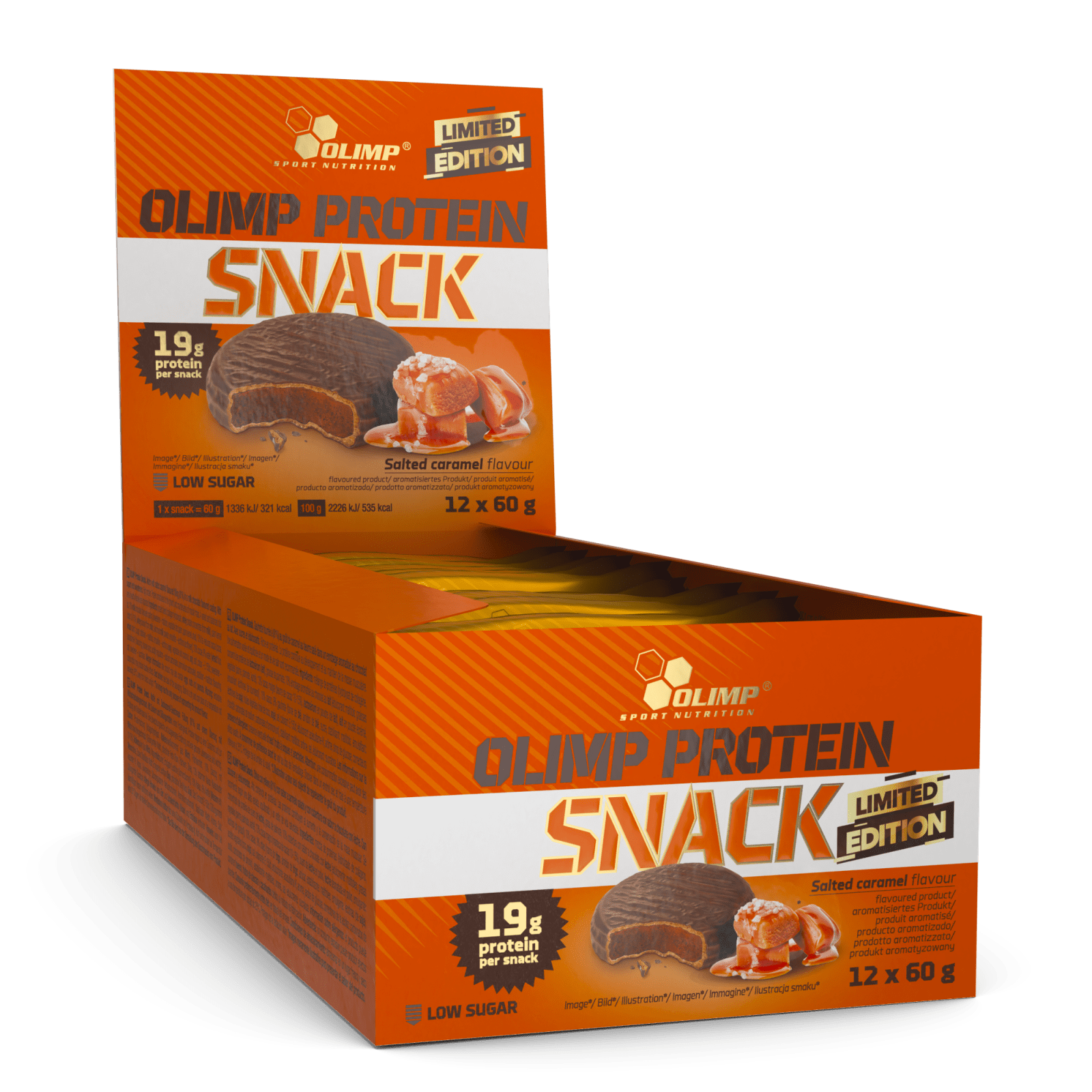 Olimp Protein Snack- 12x60g - Salted Caramel