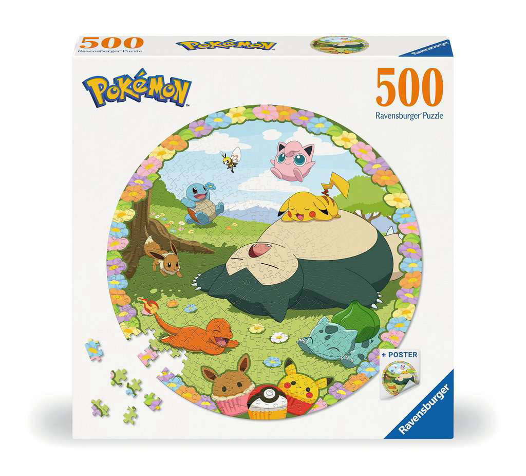 Round puzzle Pokémon - Ronde