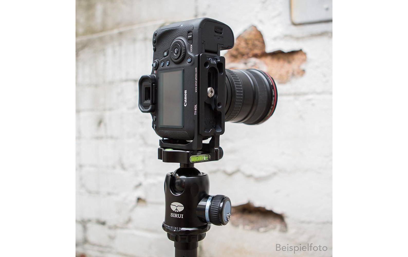 L-Winkel Canon EOS 1DX<br>Kameraspezifische Winkelschiene