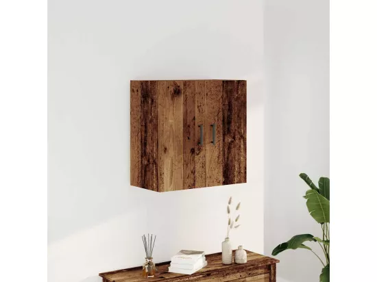 Armoire murale vieux bois 60x31x60 cm bois d'ingénierie