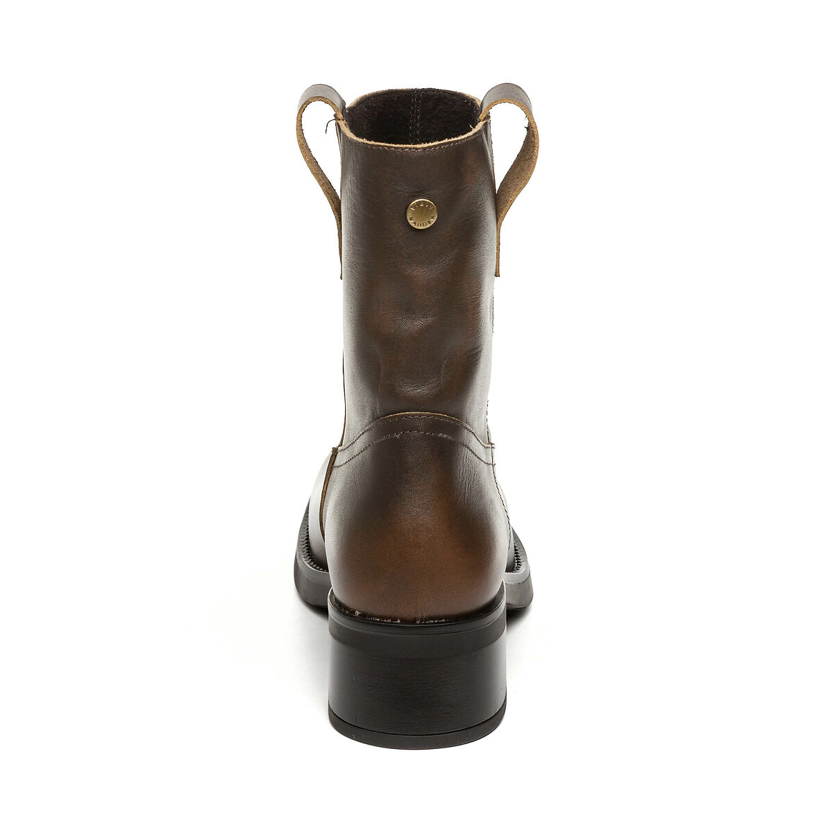 STEVE MADDEN<br>Botas em um tom de pele brilhante