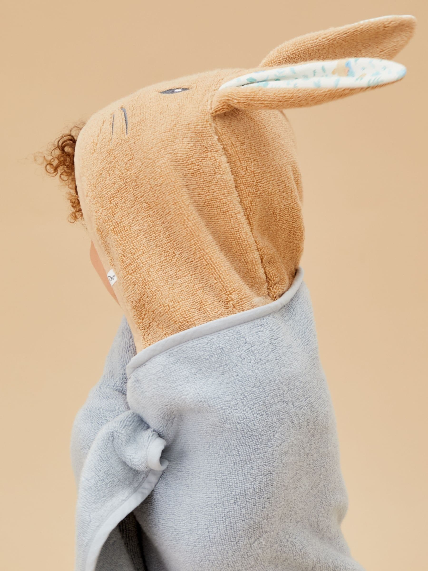 MORI Peter Rabbit Cotton Supersoft Hooded Towel