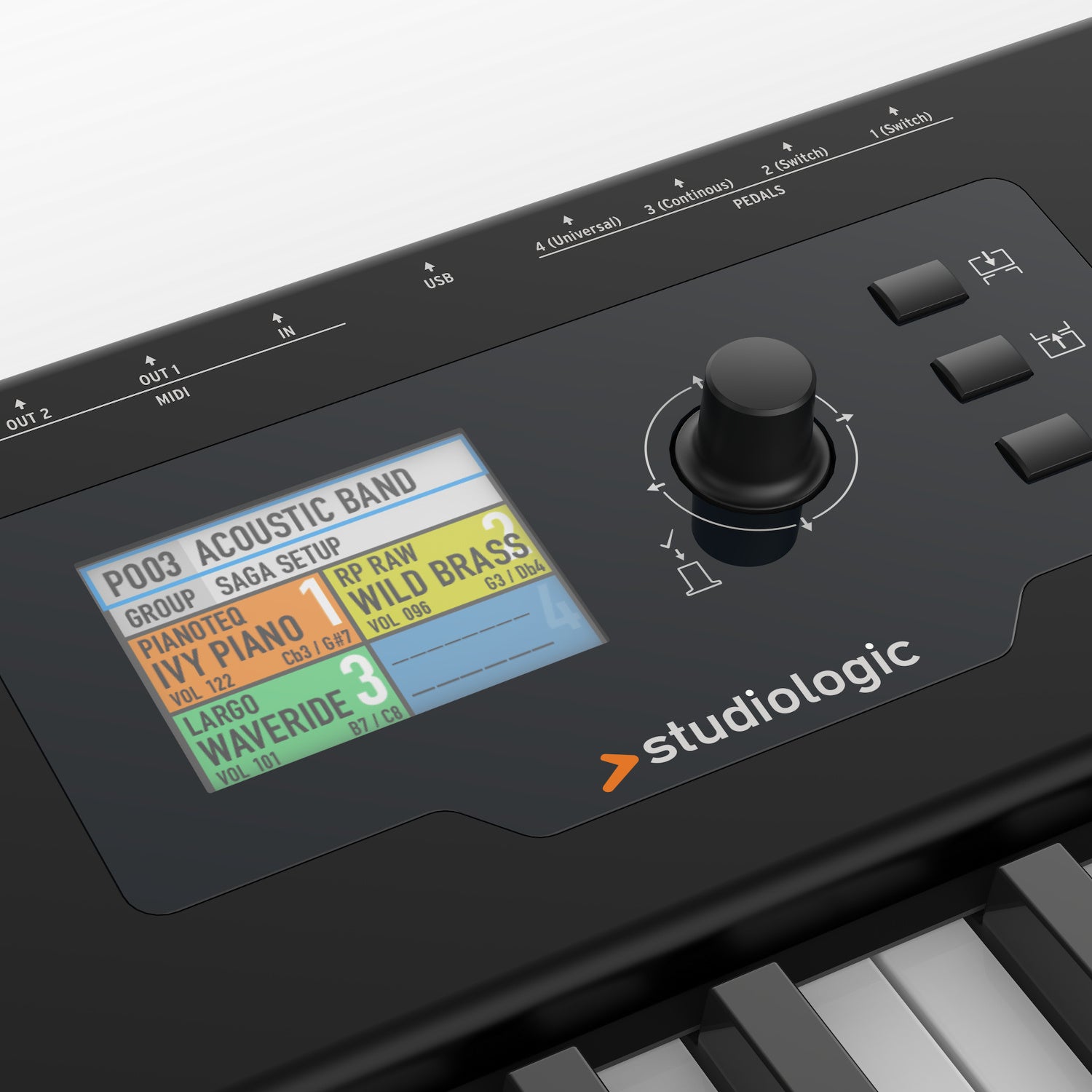 Studiologic SL88 Studio USB/MIDI keyboard 88 toetsen