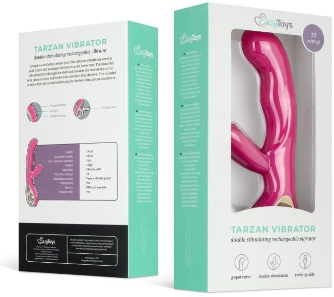 Tarzan Vibrator - Roze