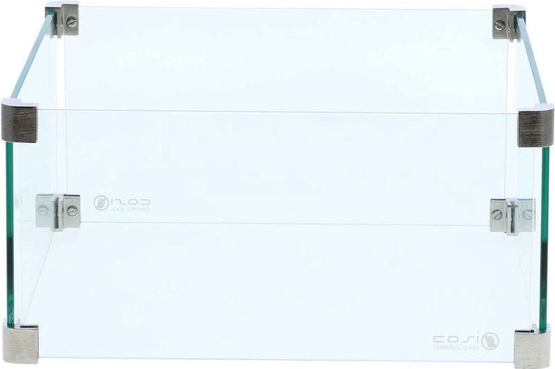 Cosi Square glass set  M - transparant