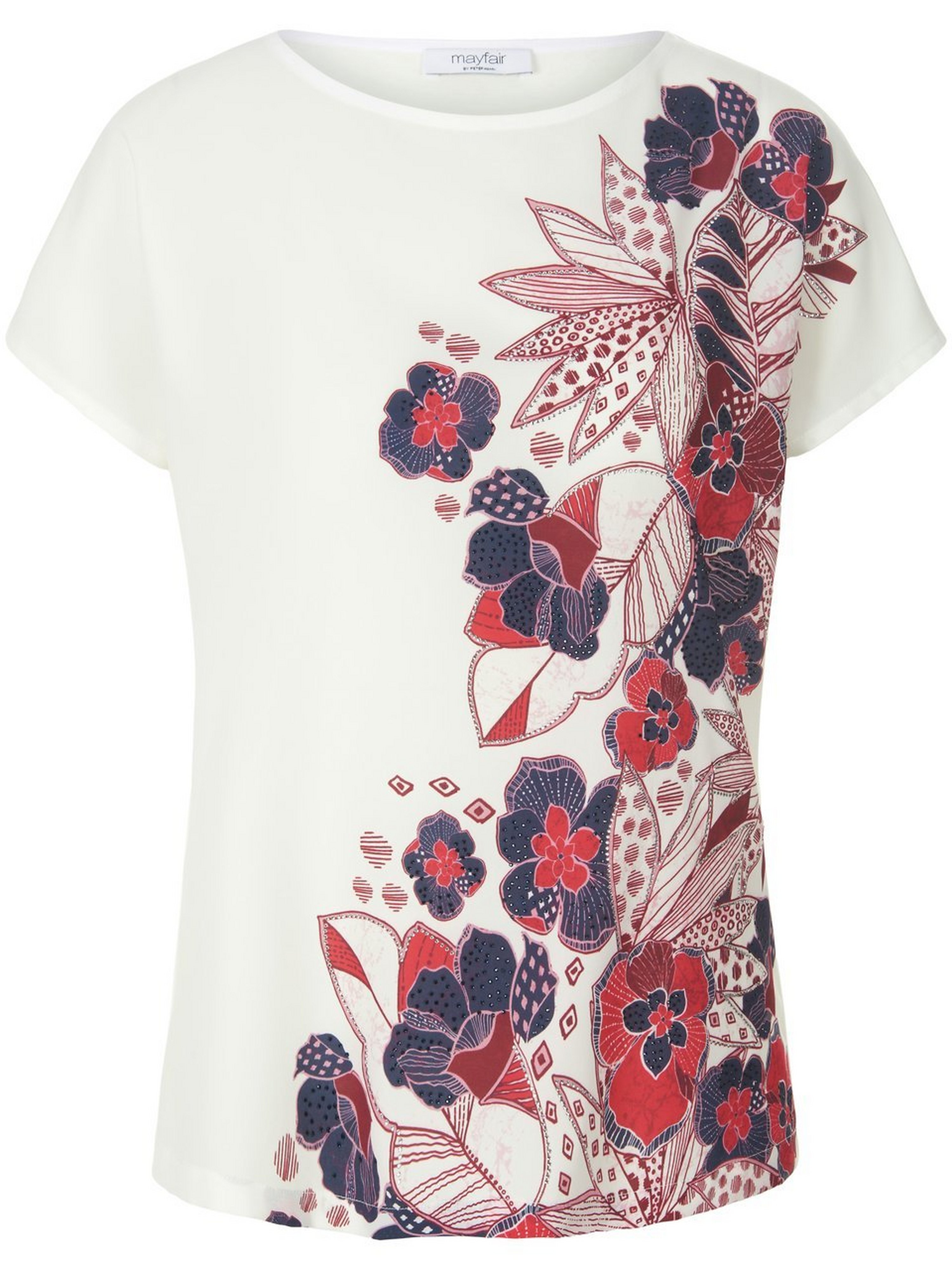 Rundhals-Shirt