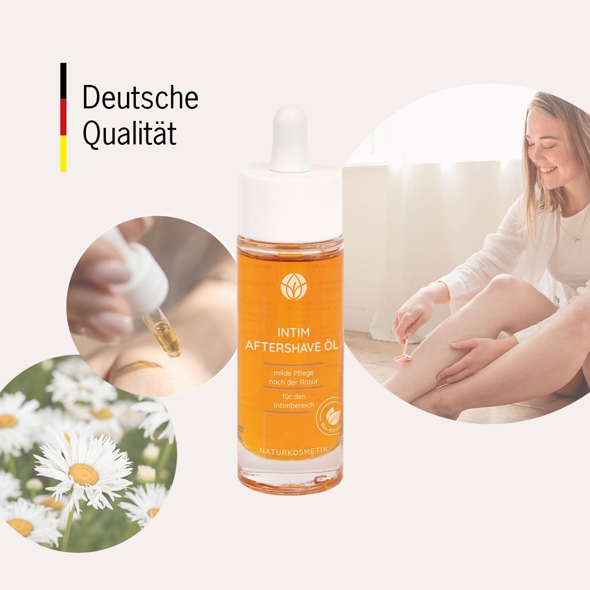 MYLILY Intim Aftershave Öl | mit Bio-Kamille