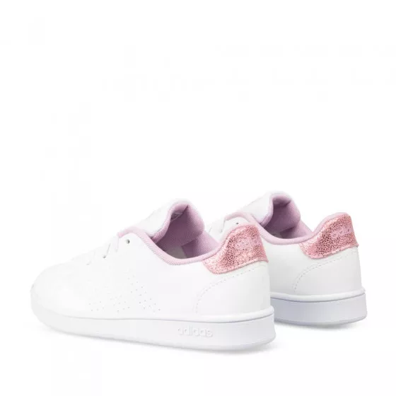 Baskets BLANCHES ADIDAS Advantage K