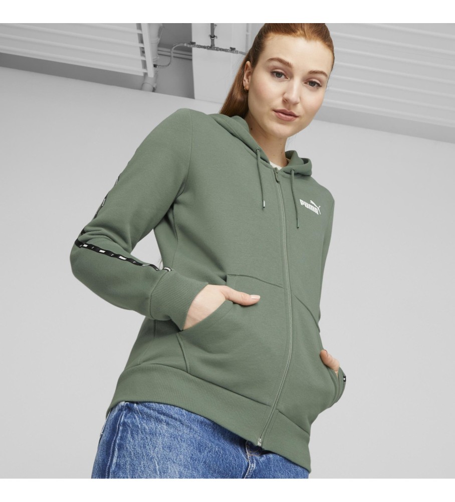 Moletom Puma Essential Tape Verde
