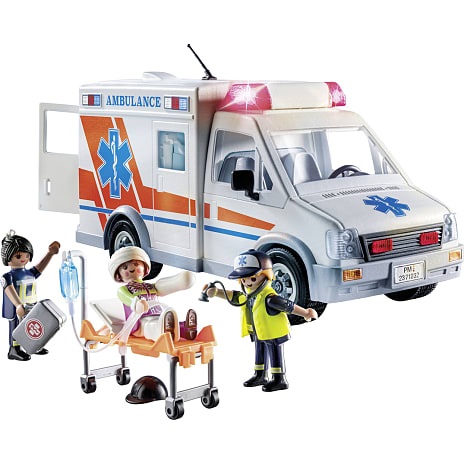 Playmobil ambulance i amerikansk stil 71232