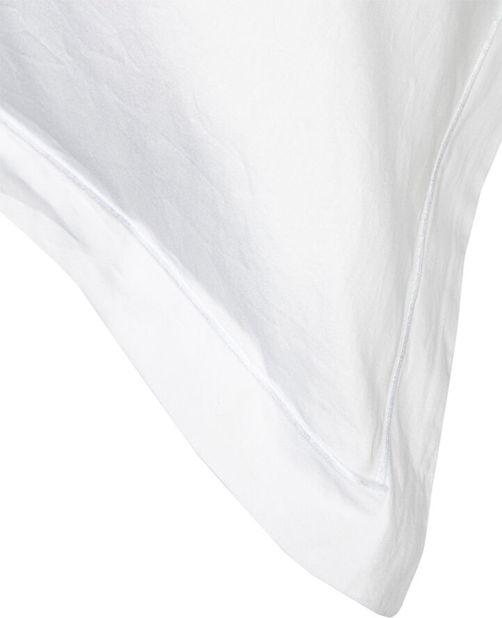 Magasin du Nord Collection Sengelinned i bomuldssatin White