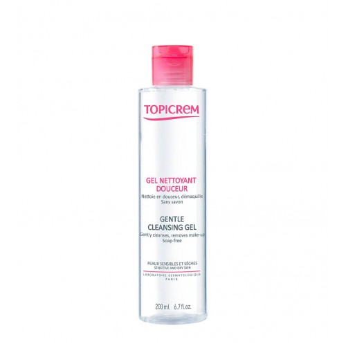 Topicrem HYDRA  Gel de Limpeza Suave 200ml