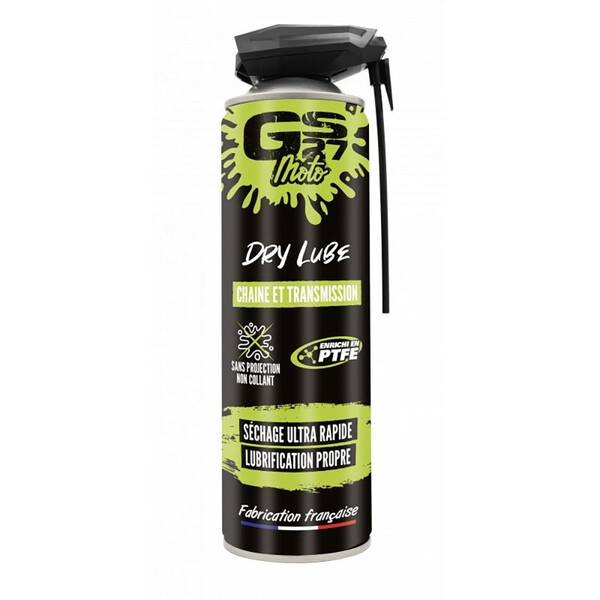 GS27 - Dry Lube - Chaîne et transmission 500 ml
