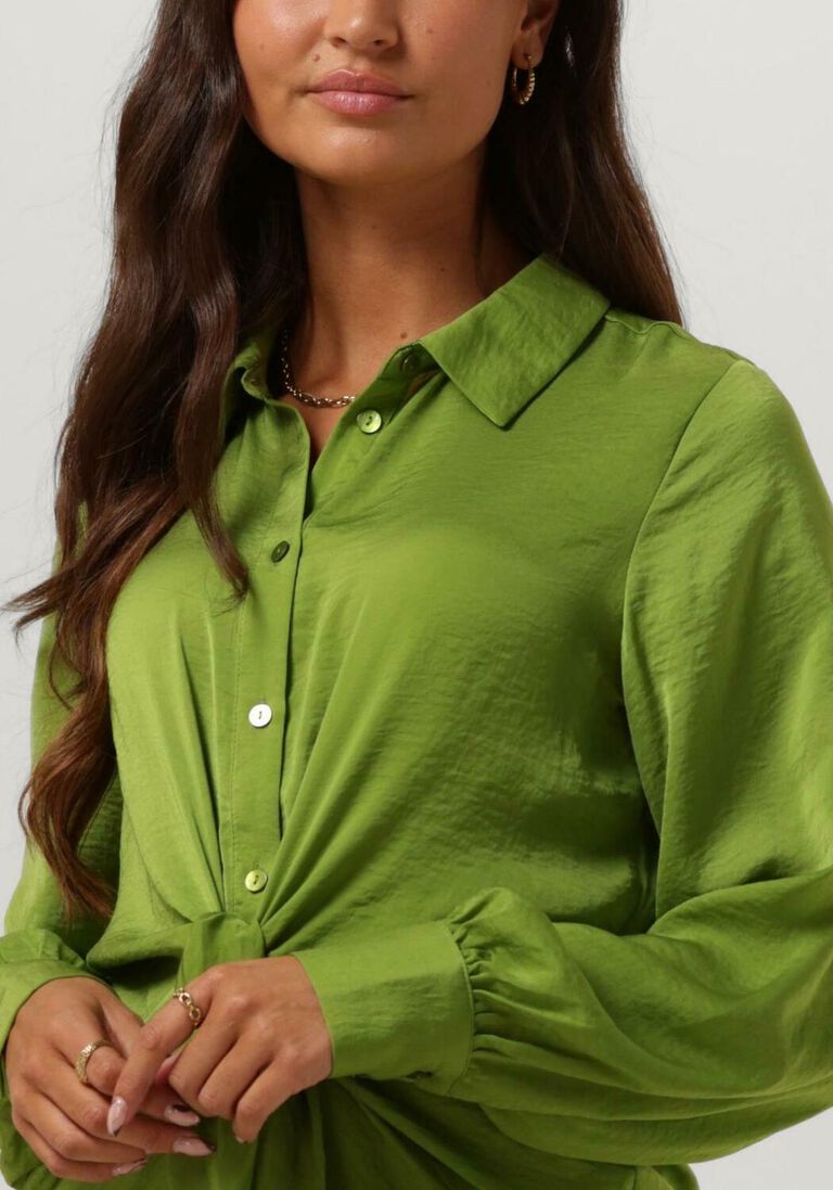 MY ESSENTIAL WARDROBE lime my essential wardrobe mini jurk hilomw knot dress
