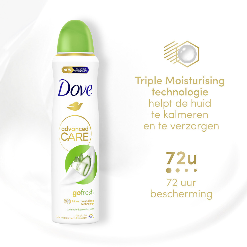 Dove Deodorant Spray Go Fresh Cucumber150 ml