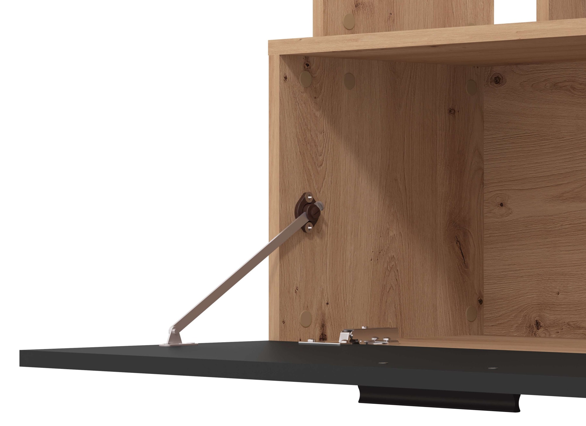 INOSIGN Wohnwand »Braga Wohnwand, Mediawand, Anbauwand, für TV bis 60', Breite 169 cm« Komplett-Set, 3 Stk. tlg.
