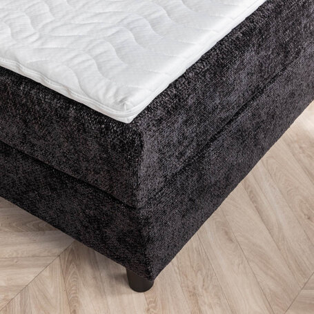 Boxspring Julia Geweven - Antraciet