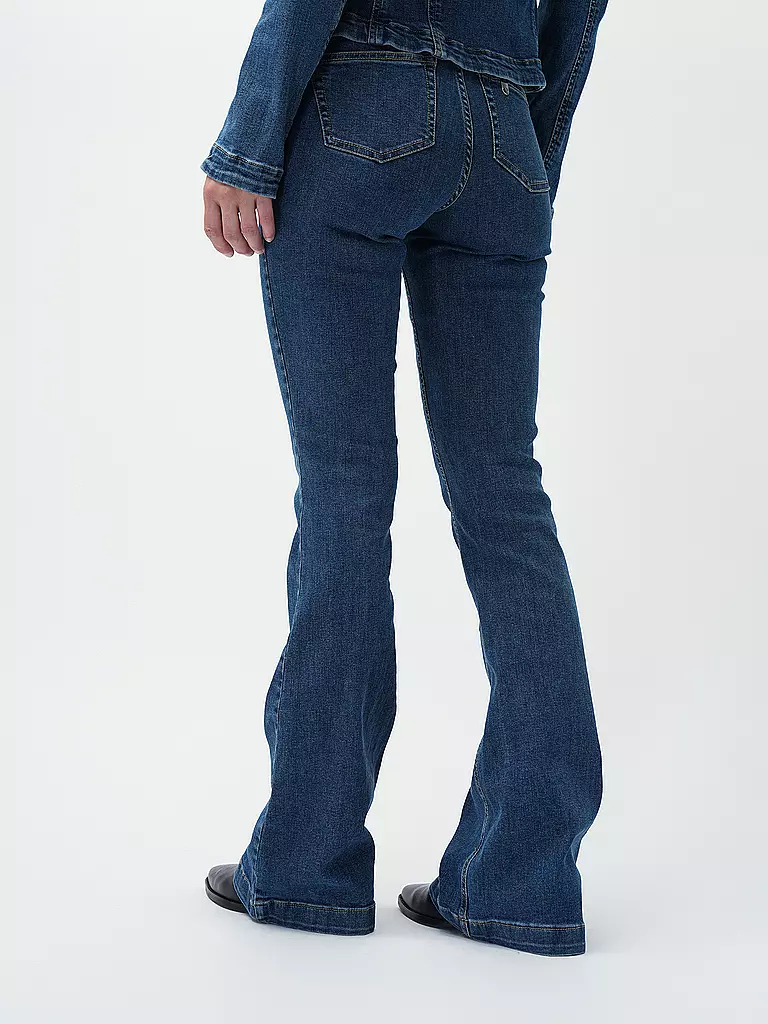 LIU JO Jeans Boot Cut UP BEAT BRAID  blau